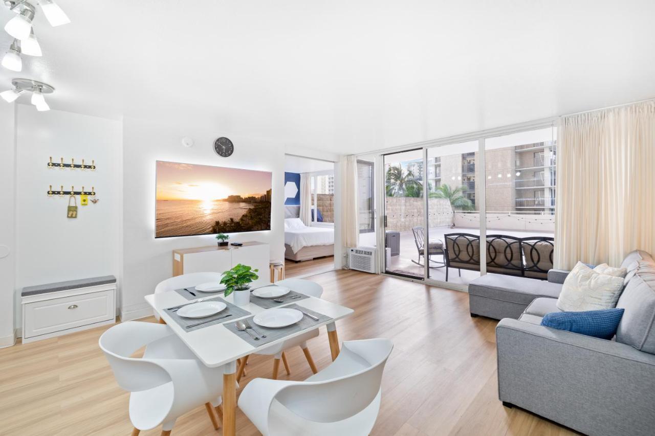 הונולולו Huge Patio Washerdryer 1 Bedroom Banyan Free Parking 5 Min To Beach מראה חיצוני תמונה